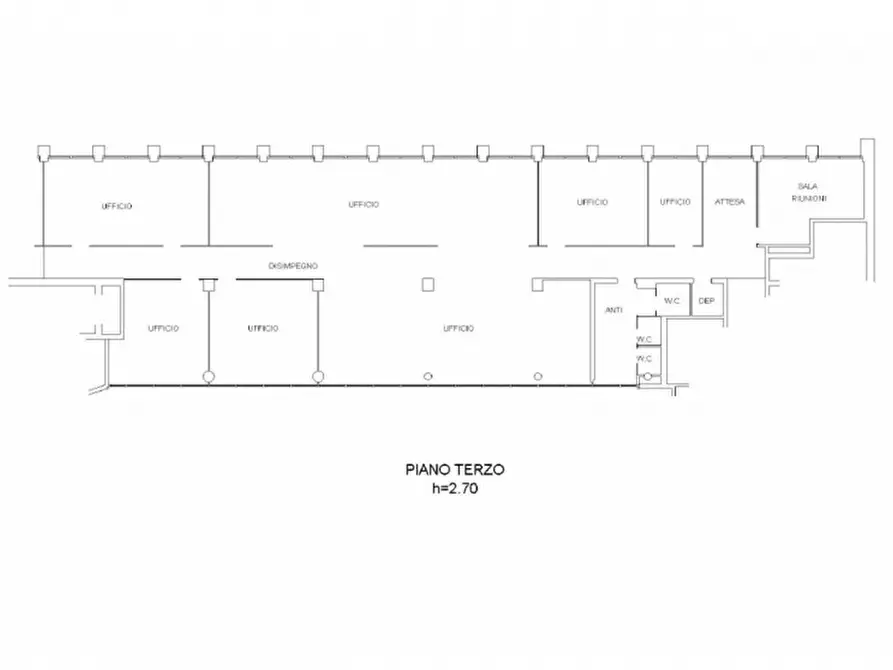 Immagine 2 di Ufficio in vendita  in Piazza Sciascia Leonardo, 141, 47522 Cesena FC, Italia a Cesena