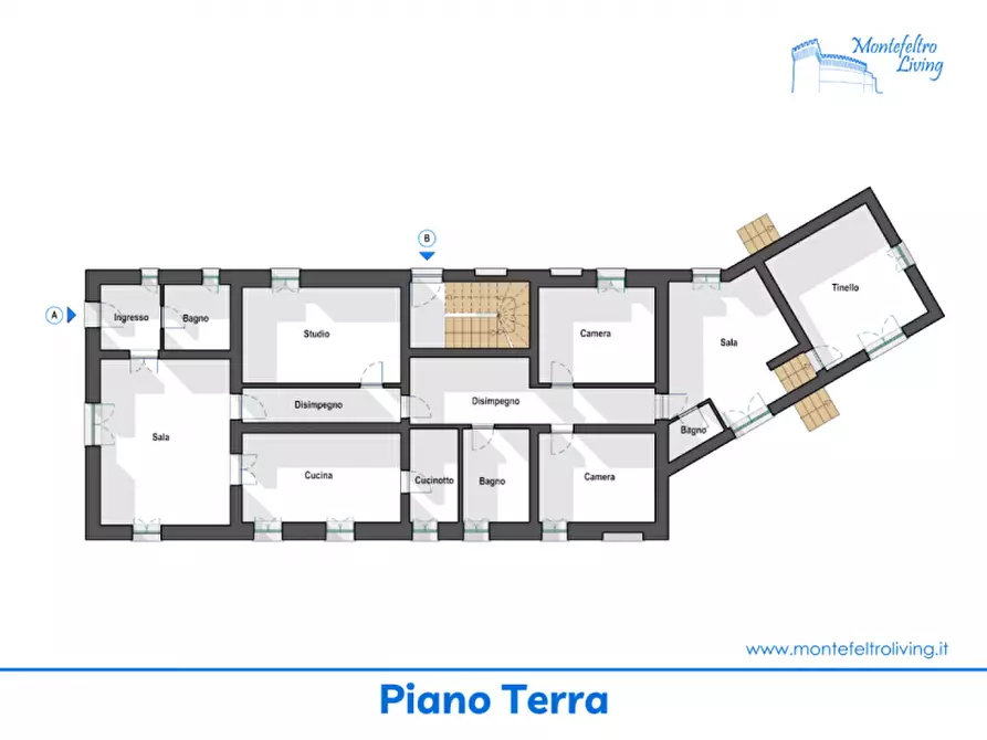 Immagine 60 di Rustico / casale in vendita  in Maciolla a Urbino