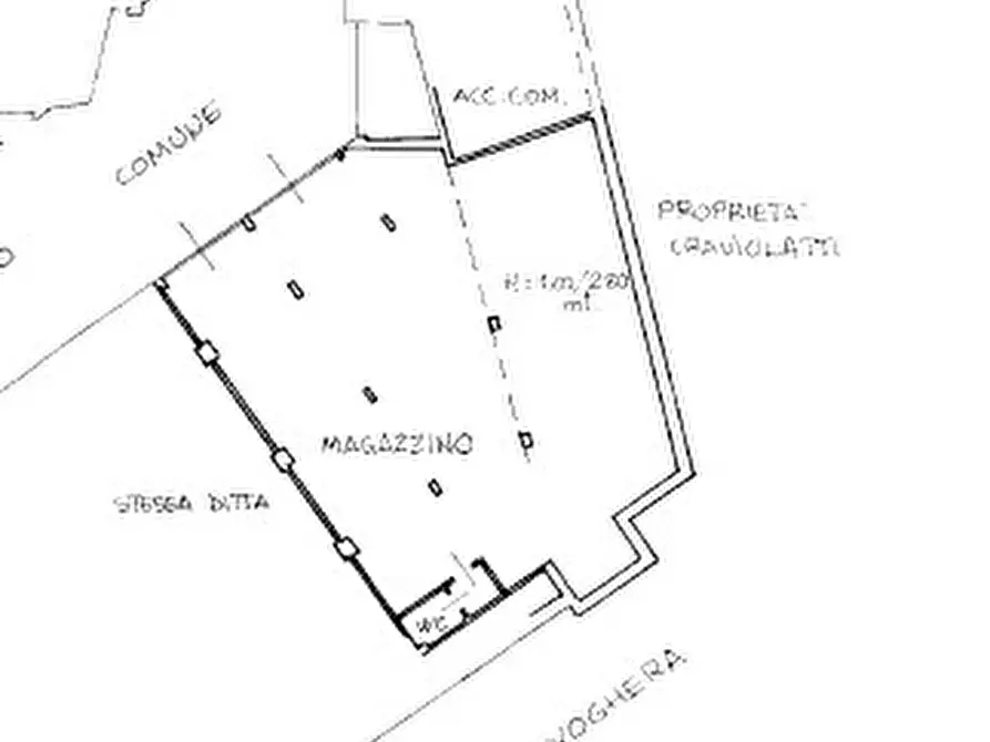 Immagine 1 di Magazzino in vendita  in Corso Brianza 8A a Torino