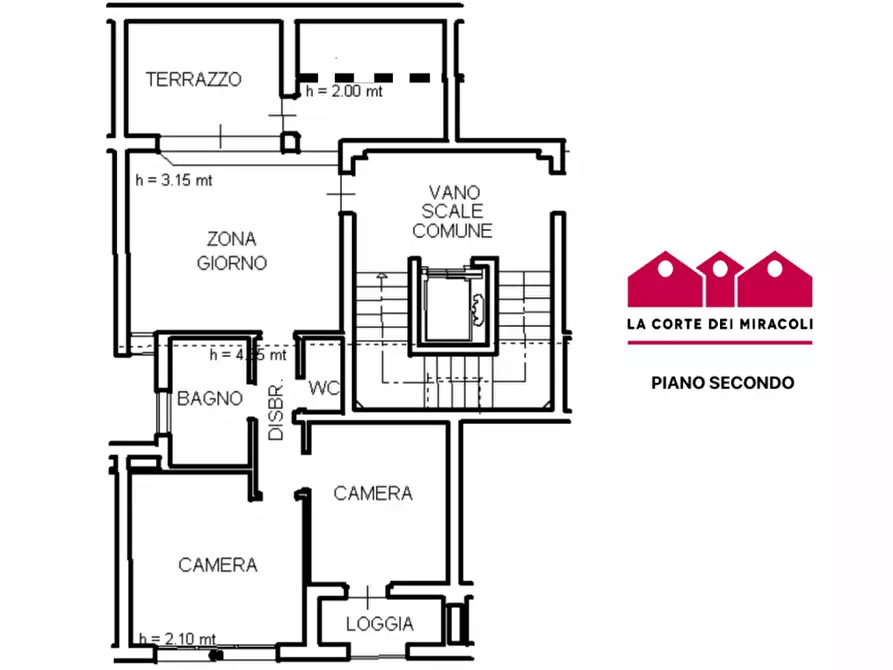 Immagine 18 di Appartamento in affitto  in Via San Valentino a Costabissara