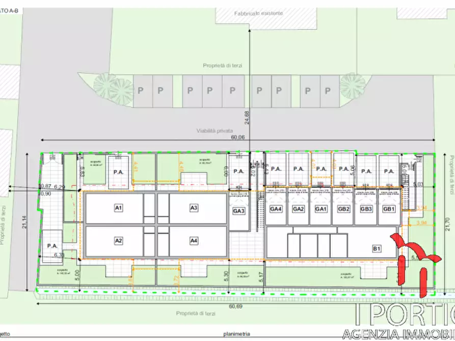 Immagine 6 di Villetta a schiera in vendita  in Via Bazzera a Martellago