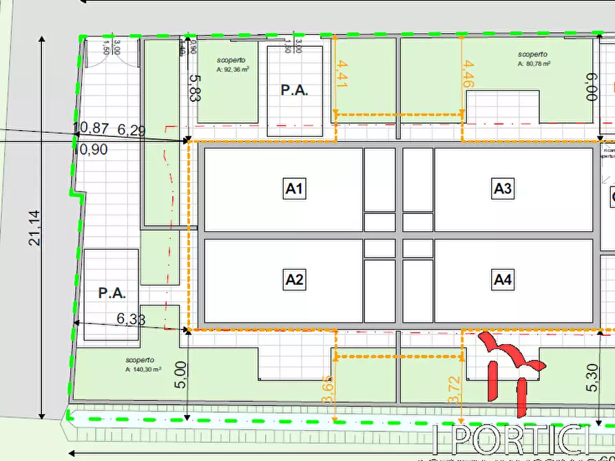 Immagine 14 di Villetta a schiera in vendita  in Via Bazzera a Martellago
