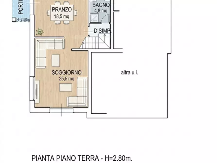 Immagine 19 di Casa bifamiliare in vendita  a Padova