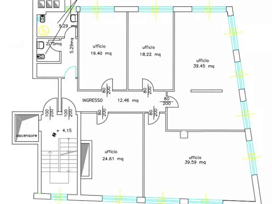 Immagine 15 di Ufficio in affitto  in Via Giuseppe di Vittorio - Giuseppe-Di-Vittorio-Straße a Bolzano