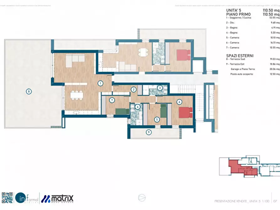Immagine 35 di Attico in vendita  in Via Sant'Antonio a Teolo