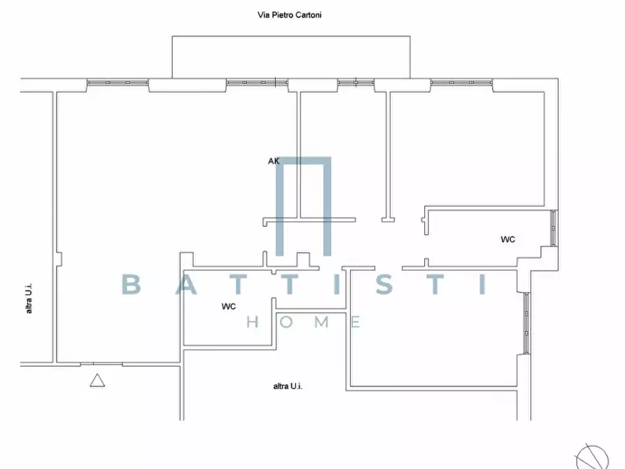 Immagine 18 di Appartamento in vendita  in Via Pietro Cartoni a Roma