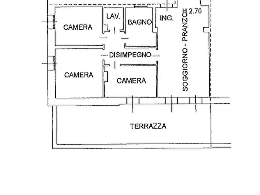 Immagine 12 di Appartamento in vendita  in Piazza abate Michele Colombo, 12 a Salgareda