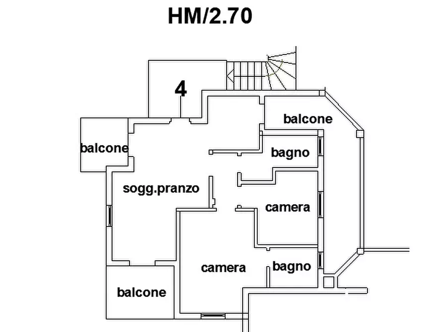Immagine 41 di Appartamento in vendita  in VIA PARIGI n. 61 a Olbia