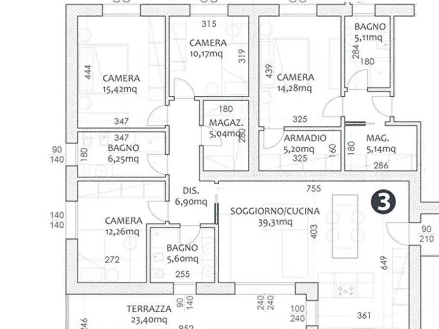 Immagine 8 di Appartamento in vendita  a San Biagio Di Callalta