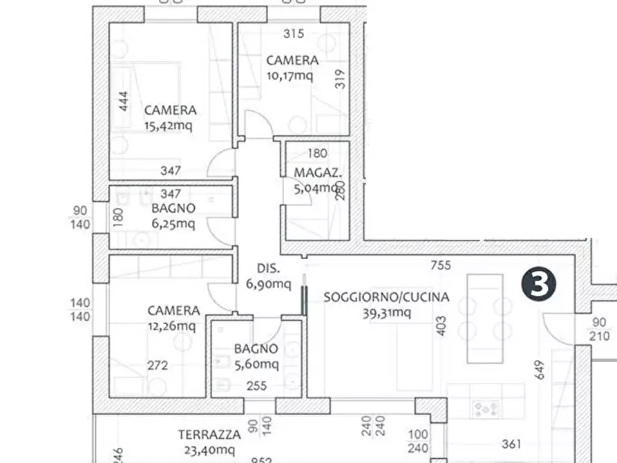 Immagine 8 di Appartamento in vendita  a San Biagio Di Callalta