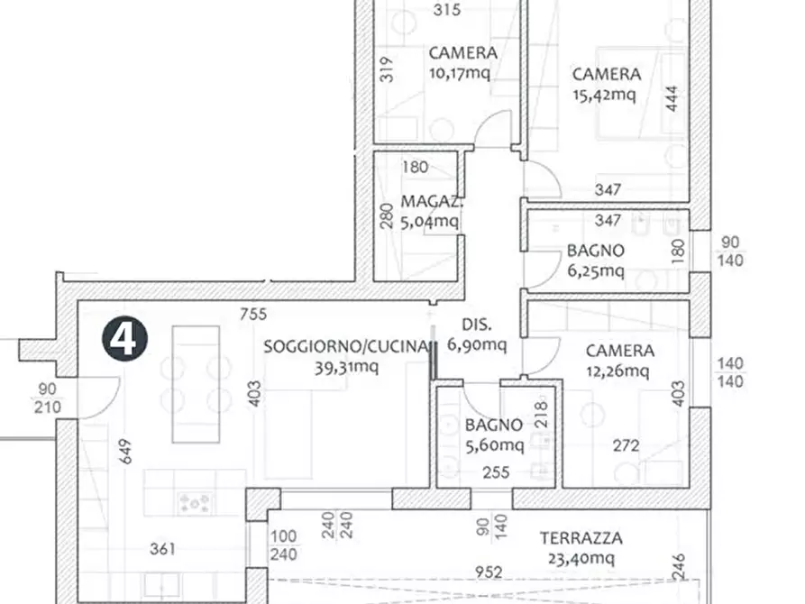Immagine 8 di Appartamento in vendita  a San Biagio Di Callalta