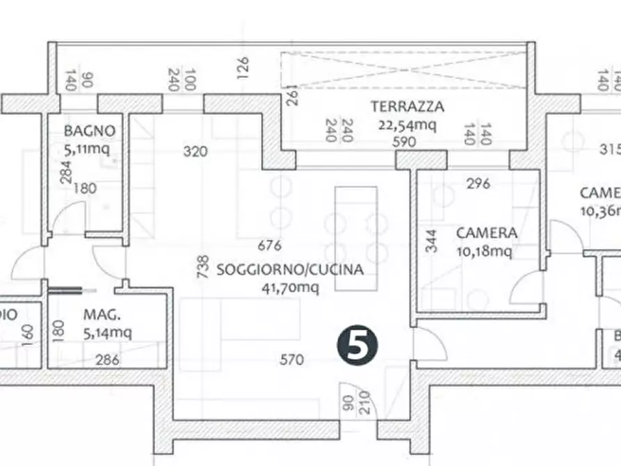 Immagine 8 di Appartamento in vendita  a San Biagio Di Callalta