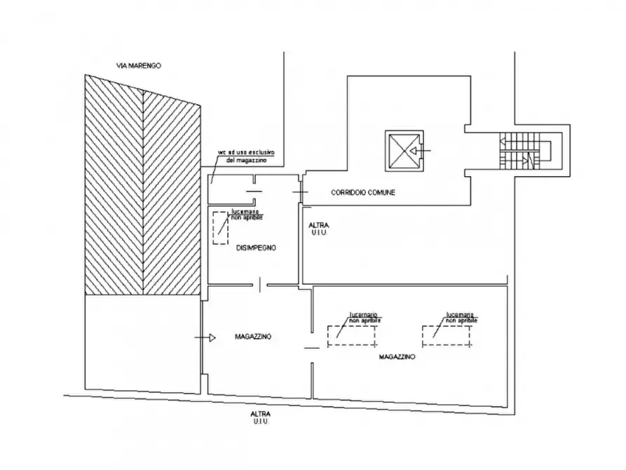 Immagine 2 di Magazzino in vendita  in Via Marengo, 10, 10099 San Mauro Torinese TO, Italia a San Mauro Torinese