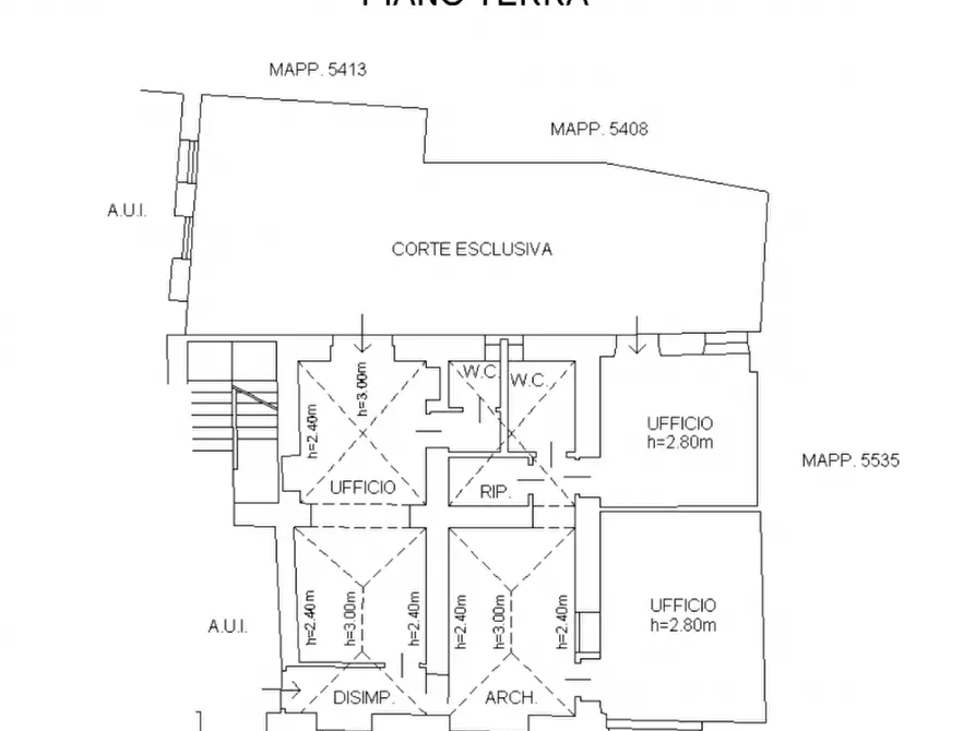 Immagine 1 di Ufficio in vendita  in via parma 46 a Alessandria