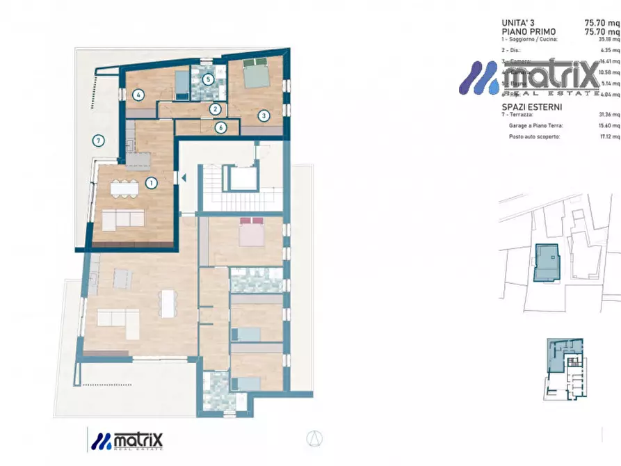 Immagine 14 di Appartamento in vendita  in Via Veneto a Vigonovo