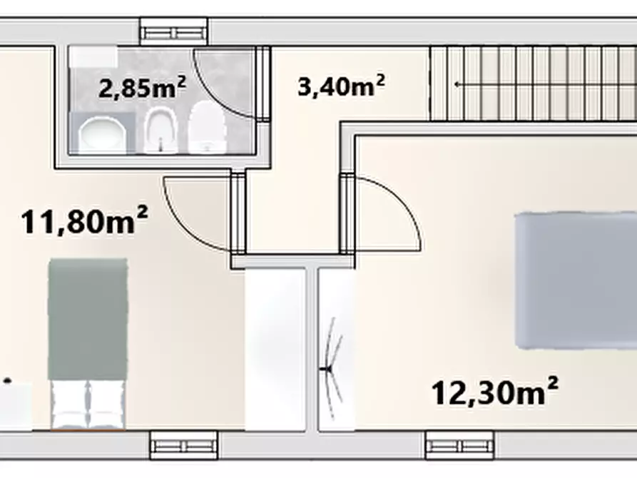 Immagine 30 di Appartamento in vendita  in via marconi a Postal .Burgstall.
