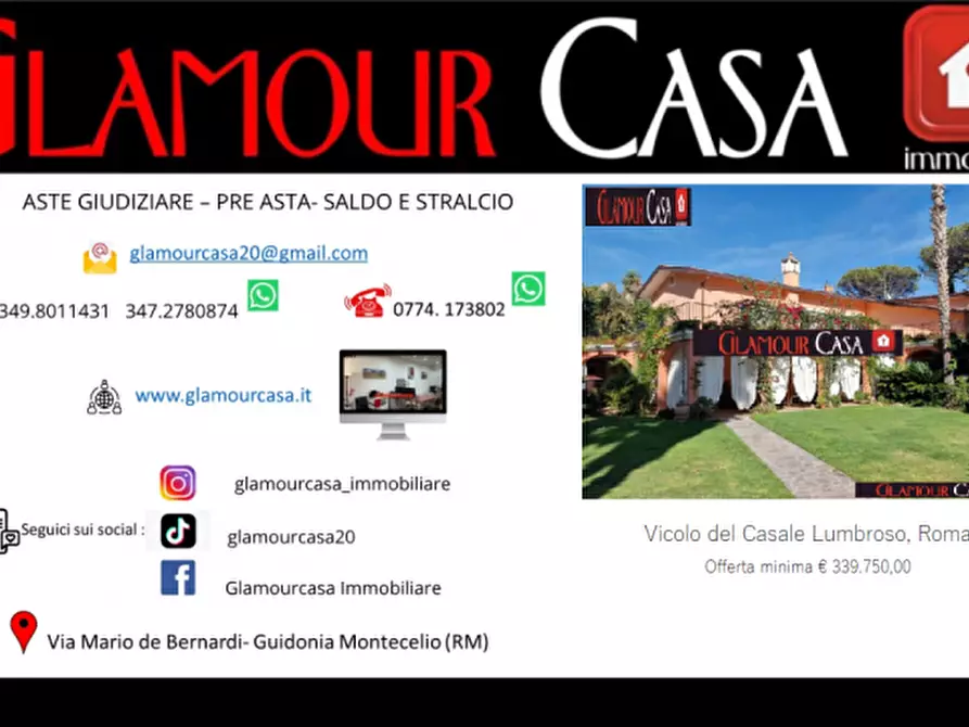 Immagine 1 di Villa in vendita  in Vicolo del Casale Lumbroso a Roma