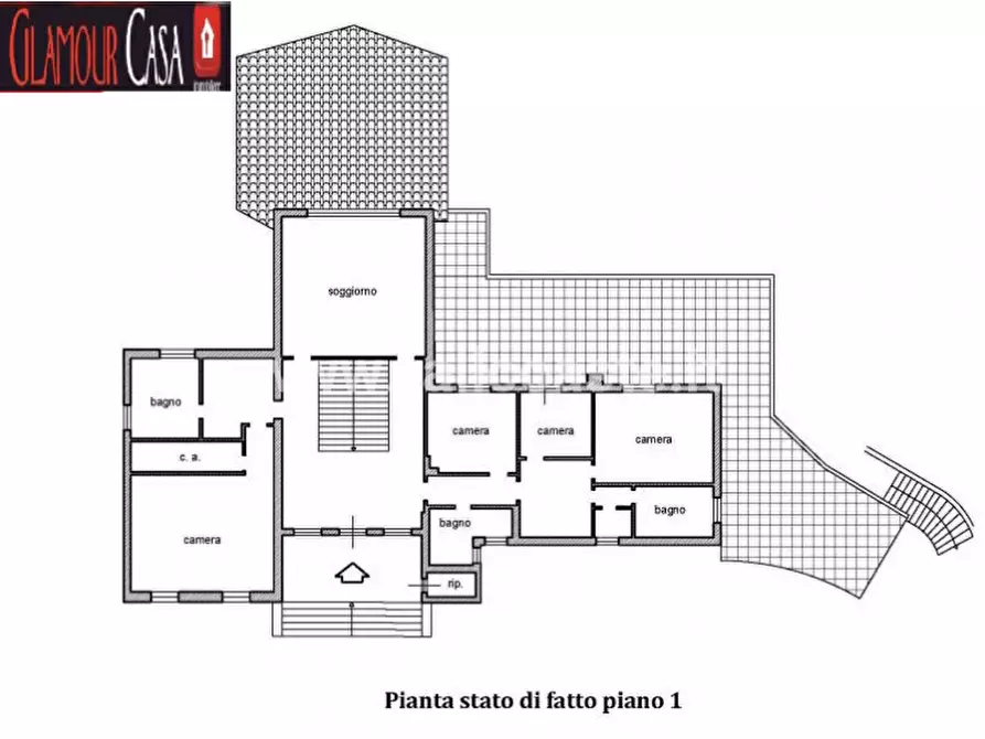 Immagine 25 di Villa in vendita  in Vicolo del Casale Lumbroso a Roma