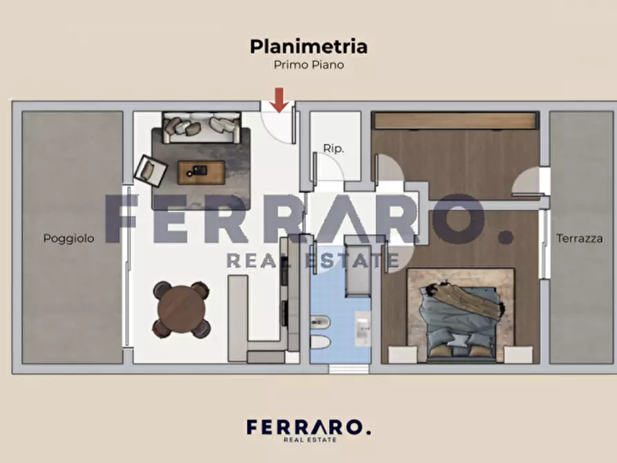 Immagine 2 di Appartamento in vendita  a Jesolo