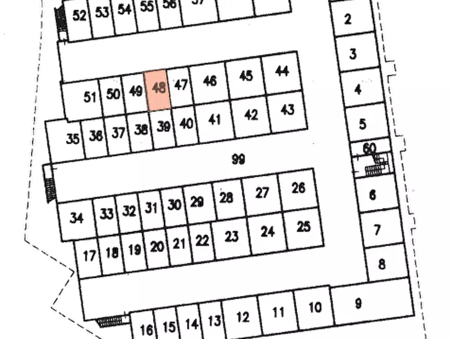 Immagine 5 di Garage in vendita  in Viale IV Novembre, 98 a Treviso