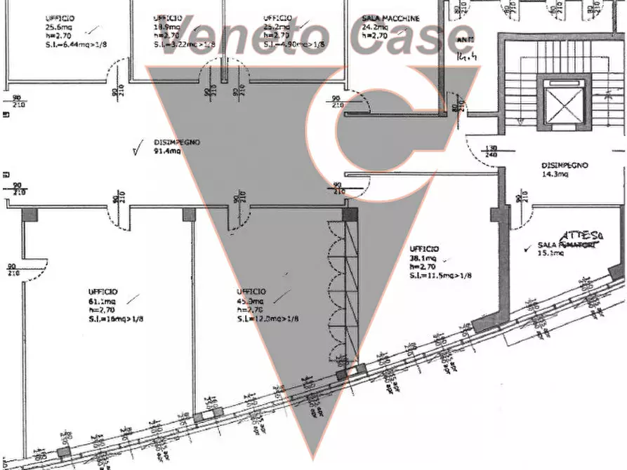 Immagine 18 di Ufficio in affitto  in Via delle Granze a Padova