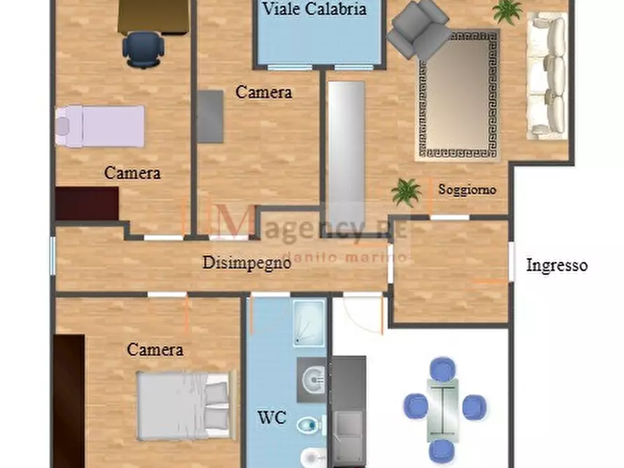 Immagine 20 di Appartamento in vendita  in via Siderno 10 a Reggio Di Calabria