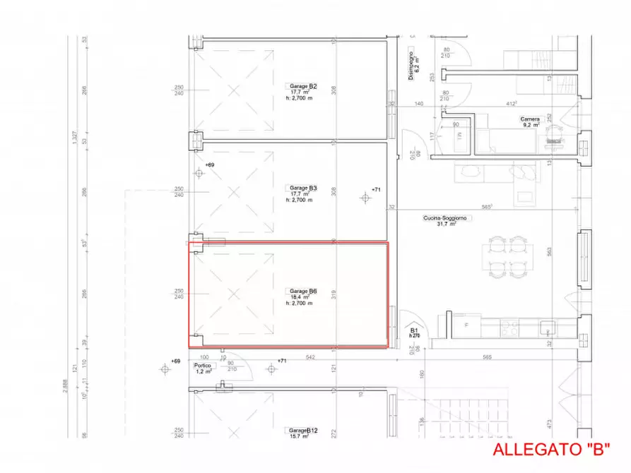 Immagine 13 di Appartamento in vendita  in Via Nascimben a Treviso