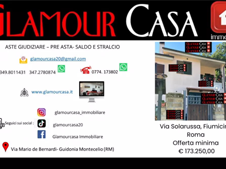 Immagine 1 di Villa in vendita  in Via Solarussa a Fiumicino