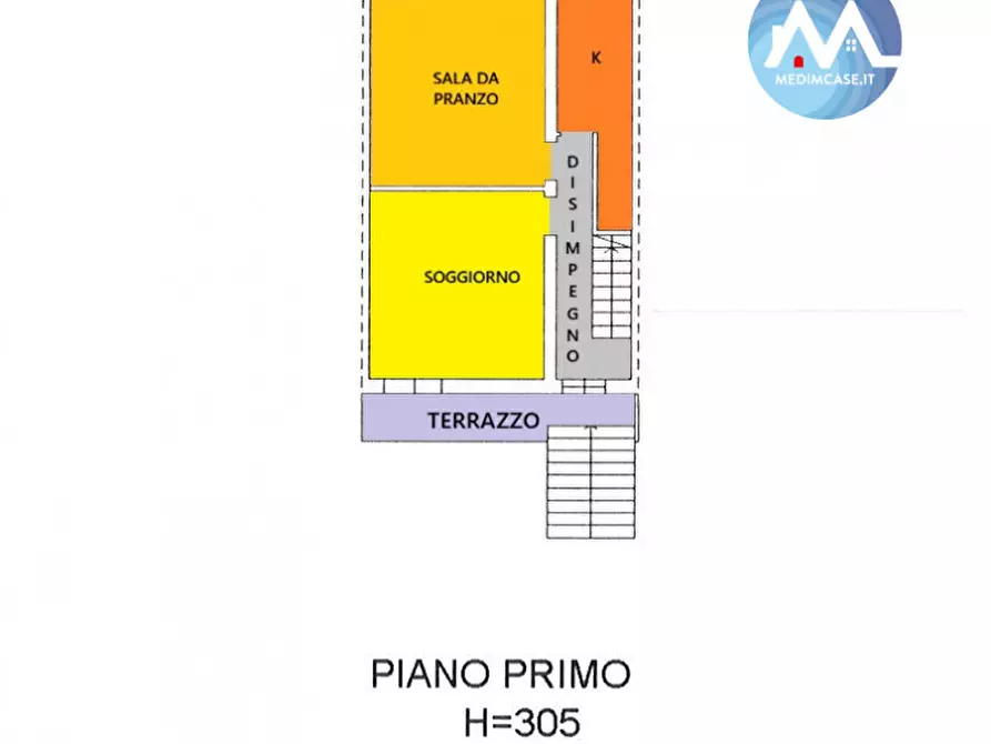 Immagine 41 di Villetta a schiera in vendita  in Via Metauro 5 a Pesaro