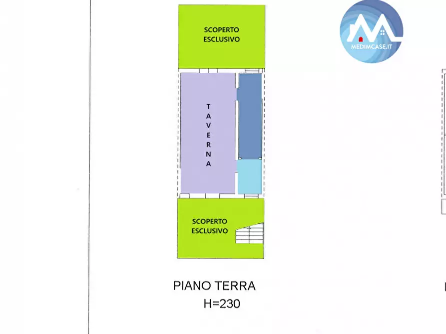 Immagine 43 di Villetta a schiera in vendita  in Via Metauro 5 a Pesaro