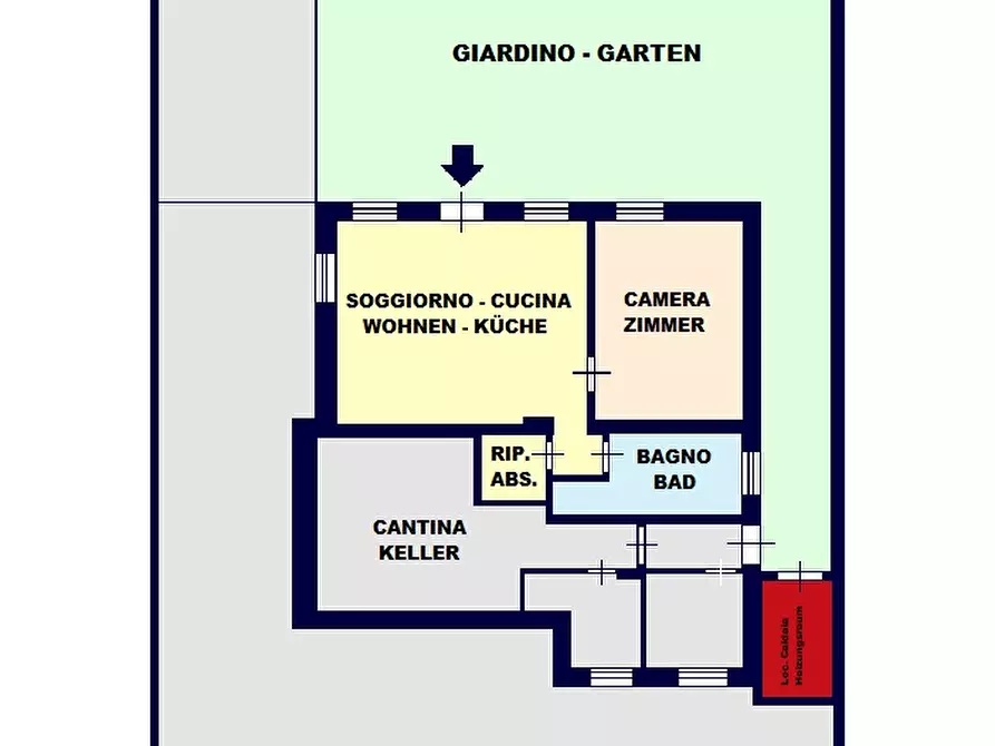 Immagine 15 di Casa bifamiliare in vendita  in Via Sottomonte - Unterbergstraße a Laives .Leifers.