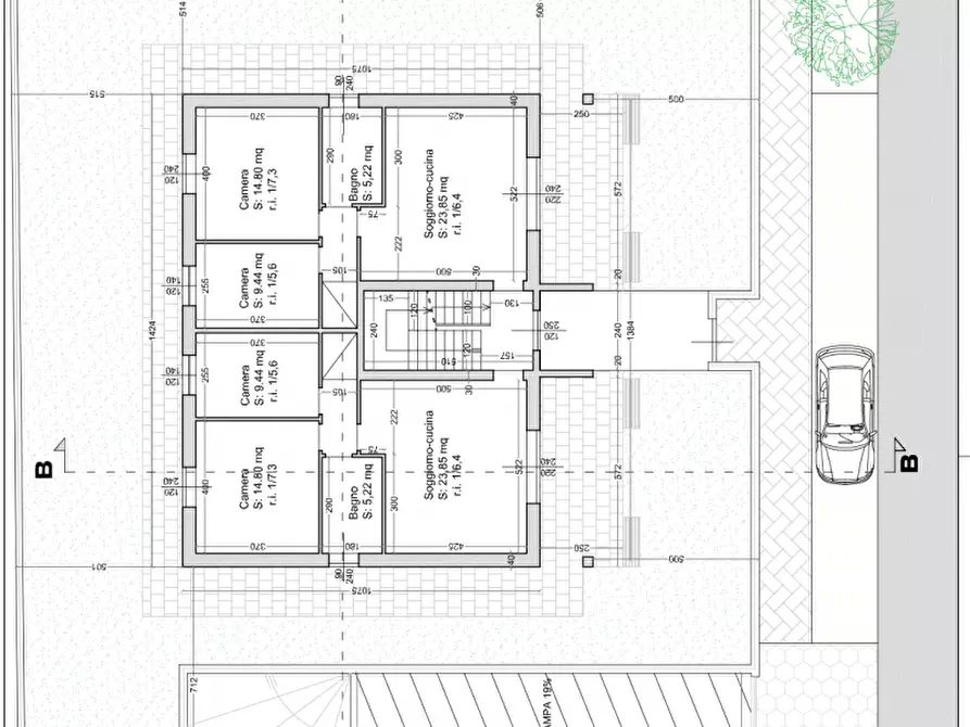 Immagine 3 di Appartamento in vendita  a Tregnago