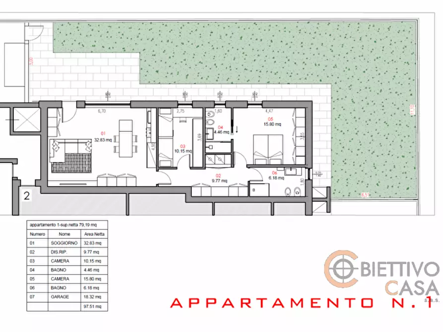 Immagine 8 di Appartamento in vendita  in via vendramin a Vigodarzere