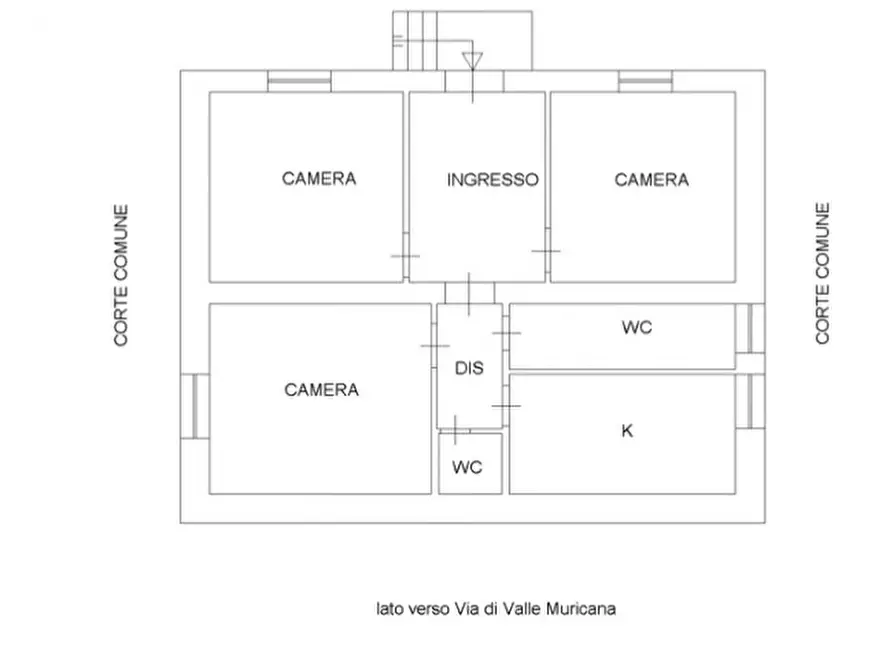 Immagine 22 di Appartamento in vendita  in Via di Valle Muricana a Roma