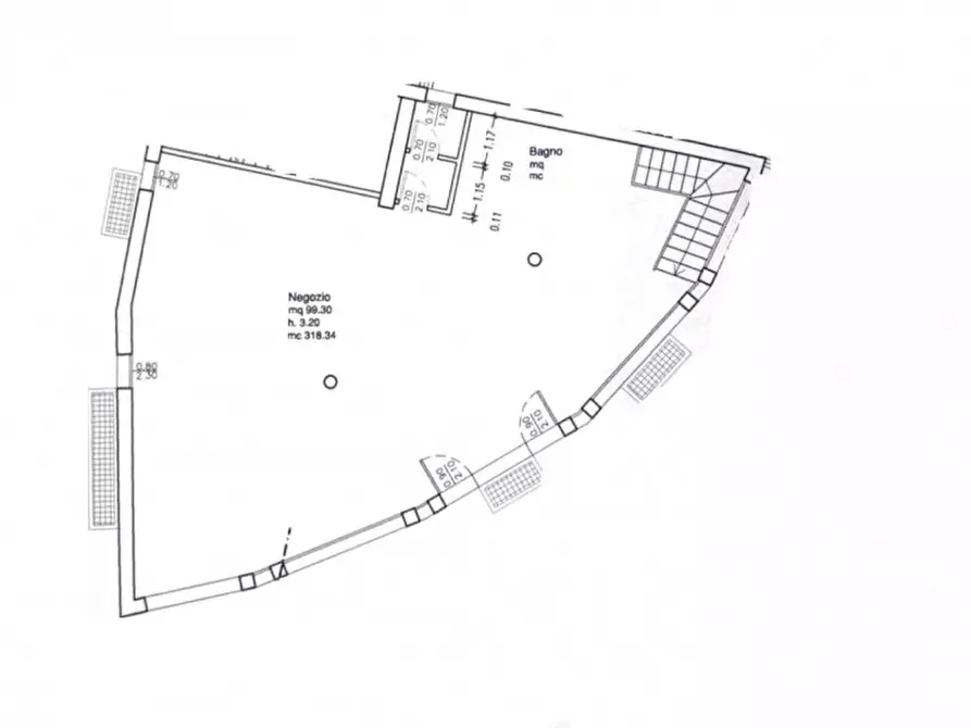 Immagine 9 di Negozio in vendita  in Piazza Bertipaglia a Masera' Di Padova