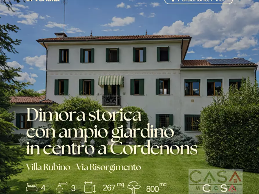 Immagine 1 di Villa in vendita  in via risorgimento a Cordenons