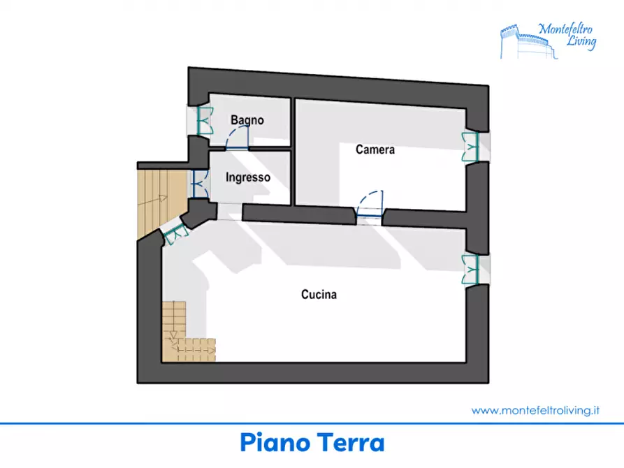 Immagine 30 di Casa indipendente in vendita  in Cavoleto a Piandimeleto
