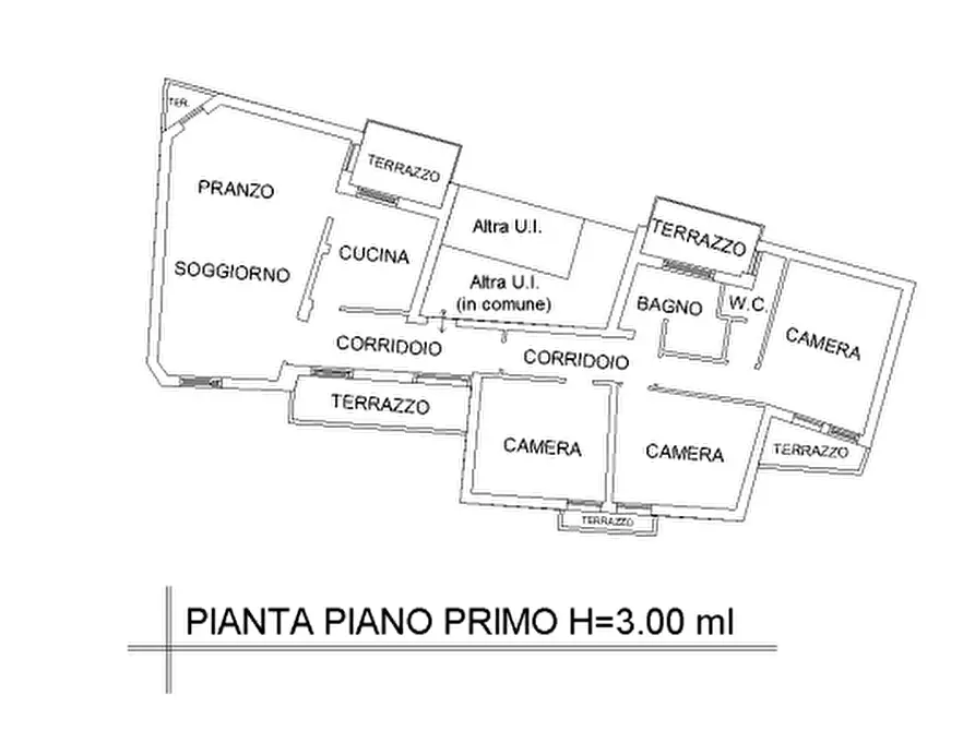Immagine 3 di Appartamento in vendita  in Via Emilia, 13 a Portogruaro