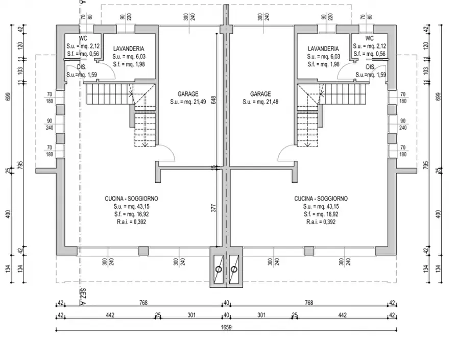 Immagine 10 di Casa bifamiliare in vendita  in Via Sile a Castelfranco Veneto