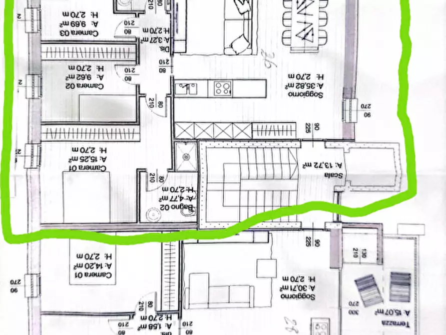 Immagine 10 di Appartamento in vendita  in Via Pioveghetto a Padova