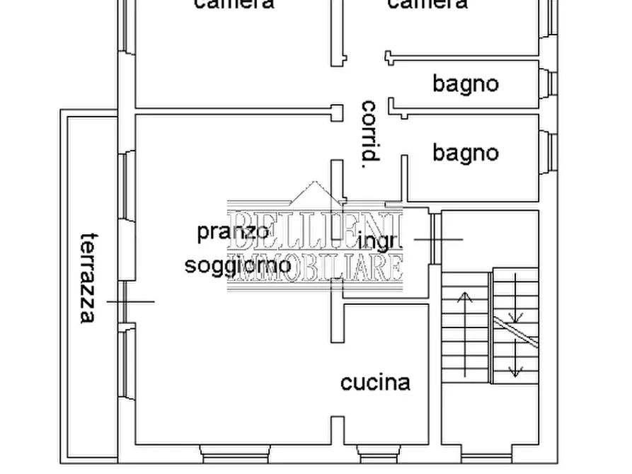 Immagine 13 di Casa bifamiliare in vendita  in Via Martiri di Belfiore a Vicenza