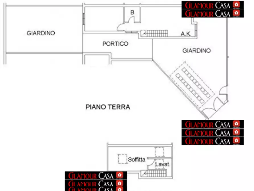 Immagine 22 di Villa in vendita  in Via Bernardo Pasquini a Roma