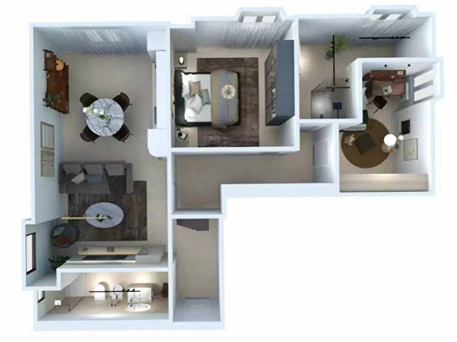 Immagine 19 di Appartamento in vendita  in via piave a Lonato del Garda