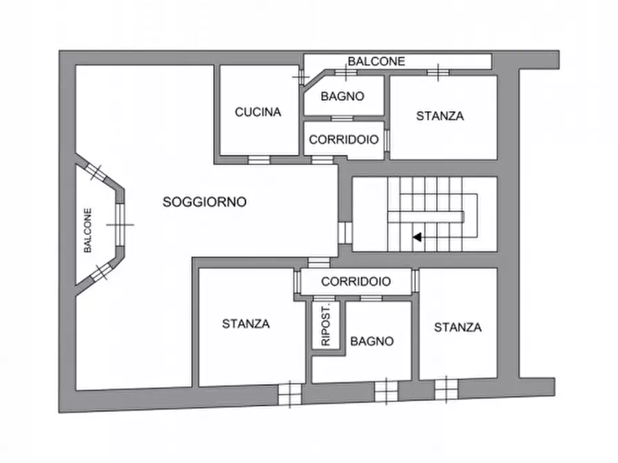 Immagine 21 di Appartamento in vendita  in Via Enrico Toti, 10 a Pinzolo