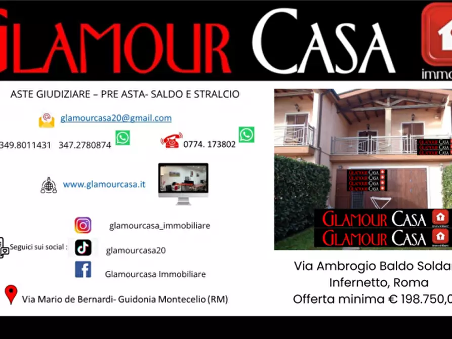 Immagine 1 di Villa in vendita  in Via Ambrogio Baldo Soldani a Roma