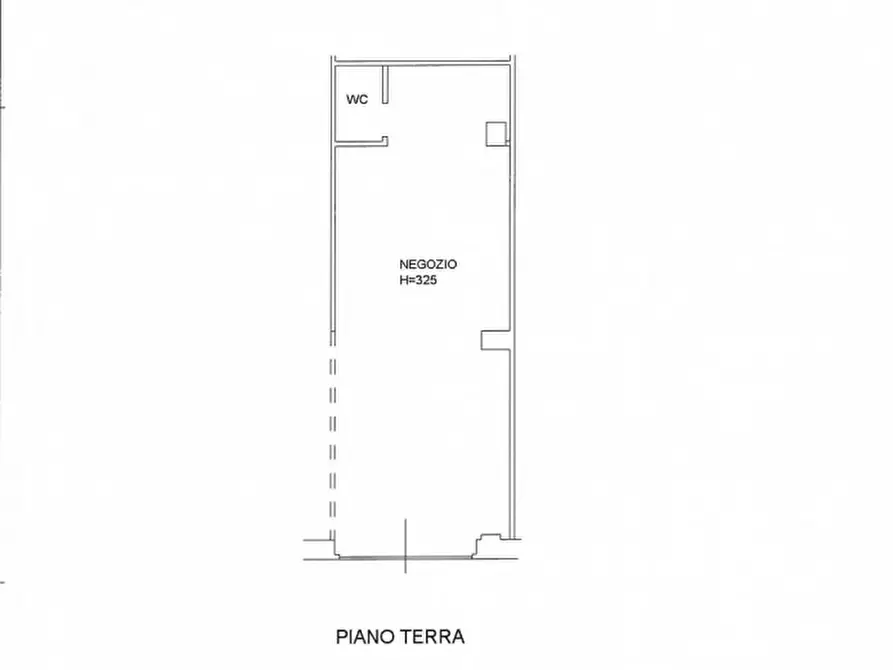 Immagine 2 di Negozio in affitto  in Via Giuseppe Di Vittorio a Corciano