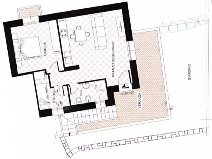 Immagine 6 di Appartamento in vendita  in Via Mar Nero a Olbia