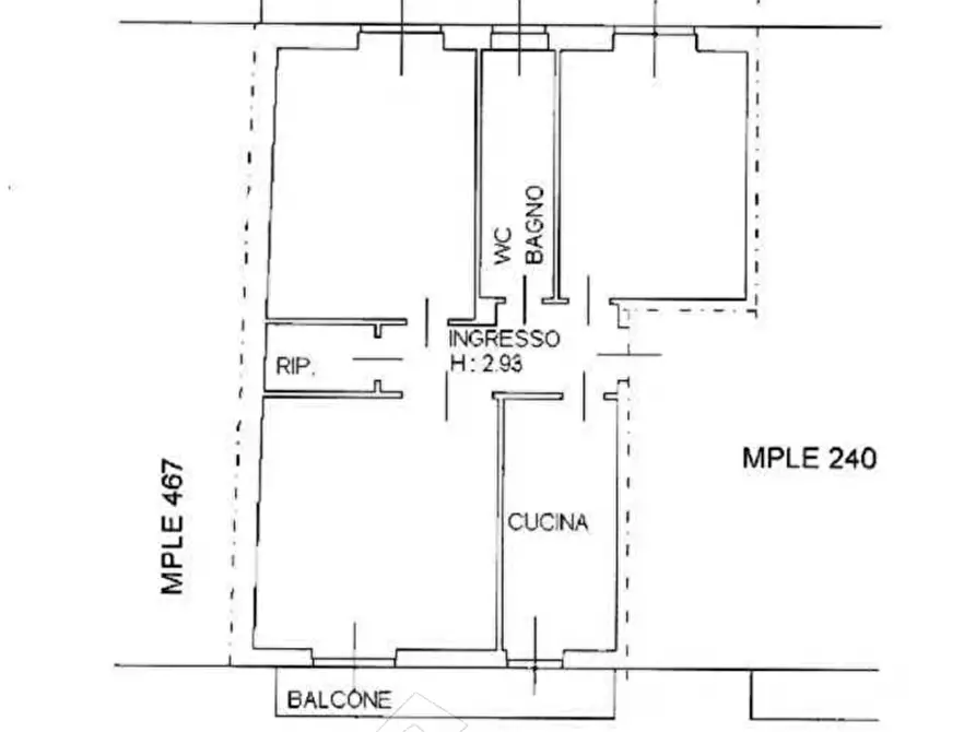 Immagine 12 di Appartamento in vendita  in via silvio pellico,13 a Carpignano Sesia