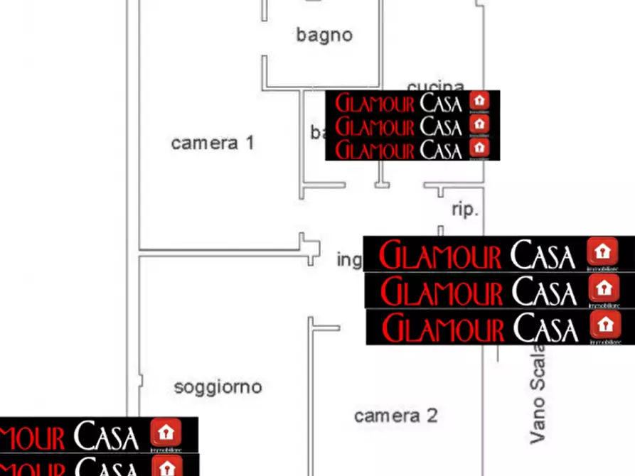 Immagine 7 di Appartamento in vendita  in Via di Vigna Ceccarelli a Roma