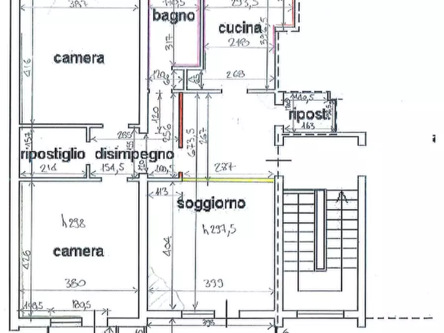 Immagine 11 di Appartamento in vendita  in Via Carlo Goldoni, 17 a Treviso